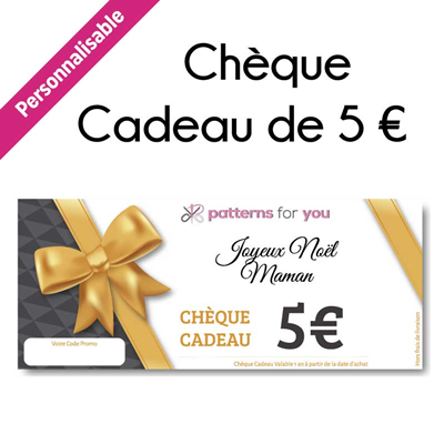 Chèque Cadeau 5€
