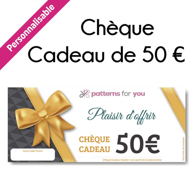 Chèque Cadeau 50€