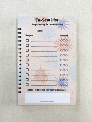 To Sew List Fleurs