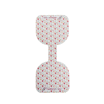 Marque-pages magnet fleurs roses