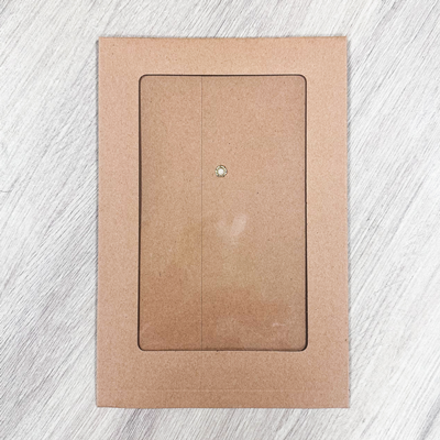 Enveloppes Japonaises à fenêtre AVEC soufflet