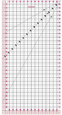 Règle de coupe graduée Fiskars 15 x 30 cm