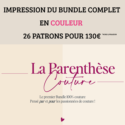 BUNDLE - Patrons en Couleurs