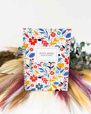 NoteBook Fleurs Pois Sp
