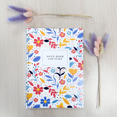 NoteBook Fleurs Pois Sp