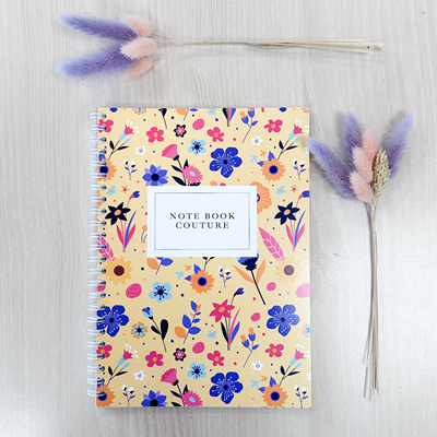 NoteBook Fleurs Jaunes Sp