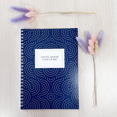 NoteBook Abstrait Bleu Sp