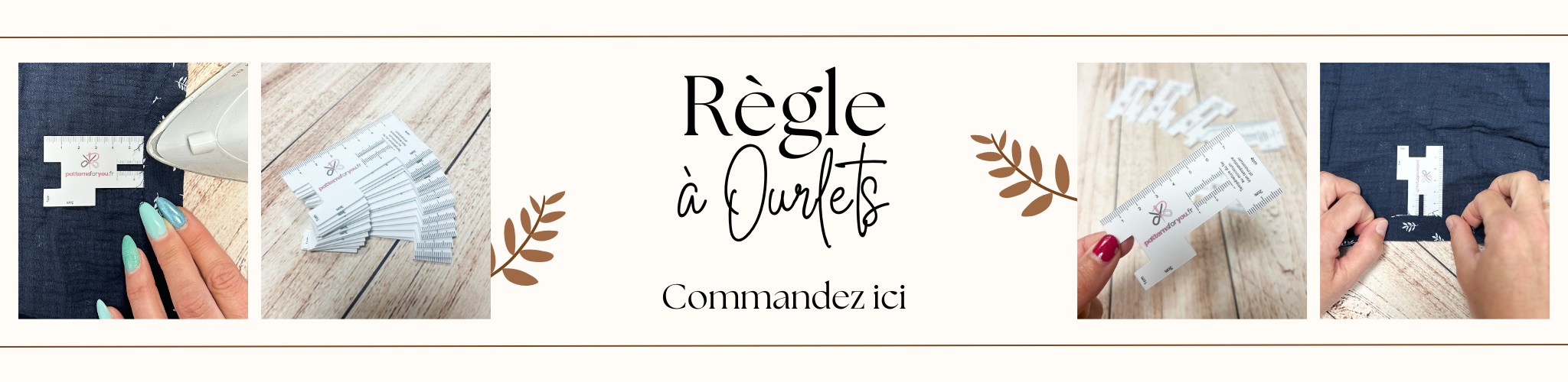 Règle ourlet