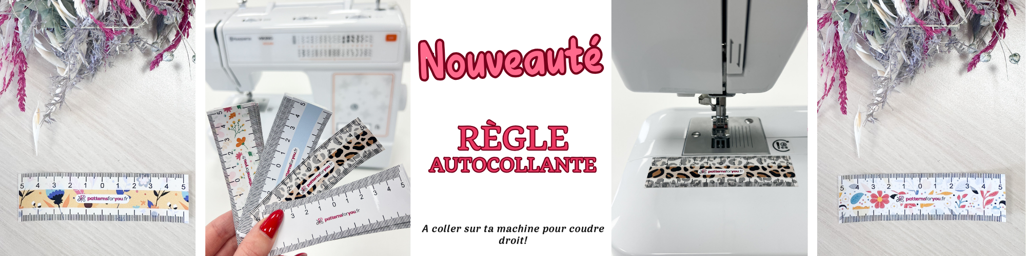 Règles autocollante